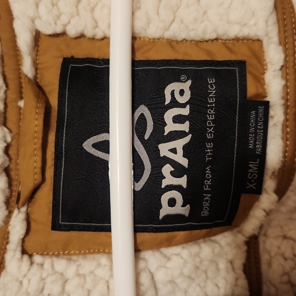 Extra small women's fleece lined Prana coat - Picture 2 of 5